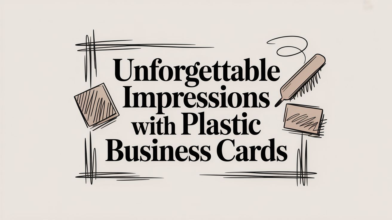 Unforgettable Impressions With Plastic Business Cards