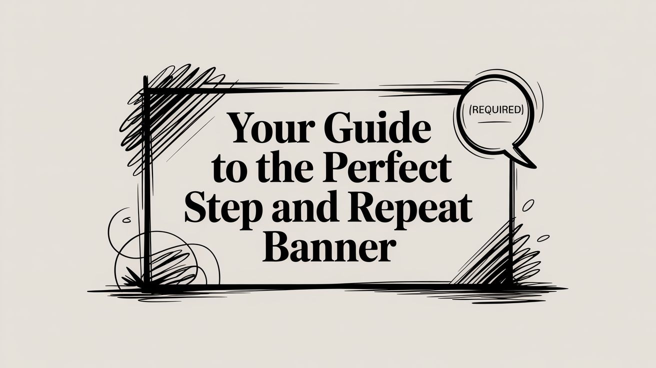 Your Guide to the Perfect Step and Repeat Banner