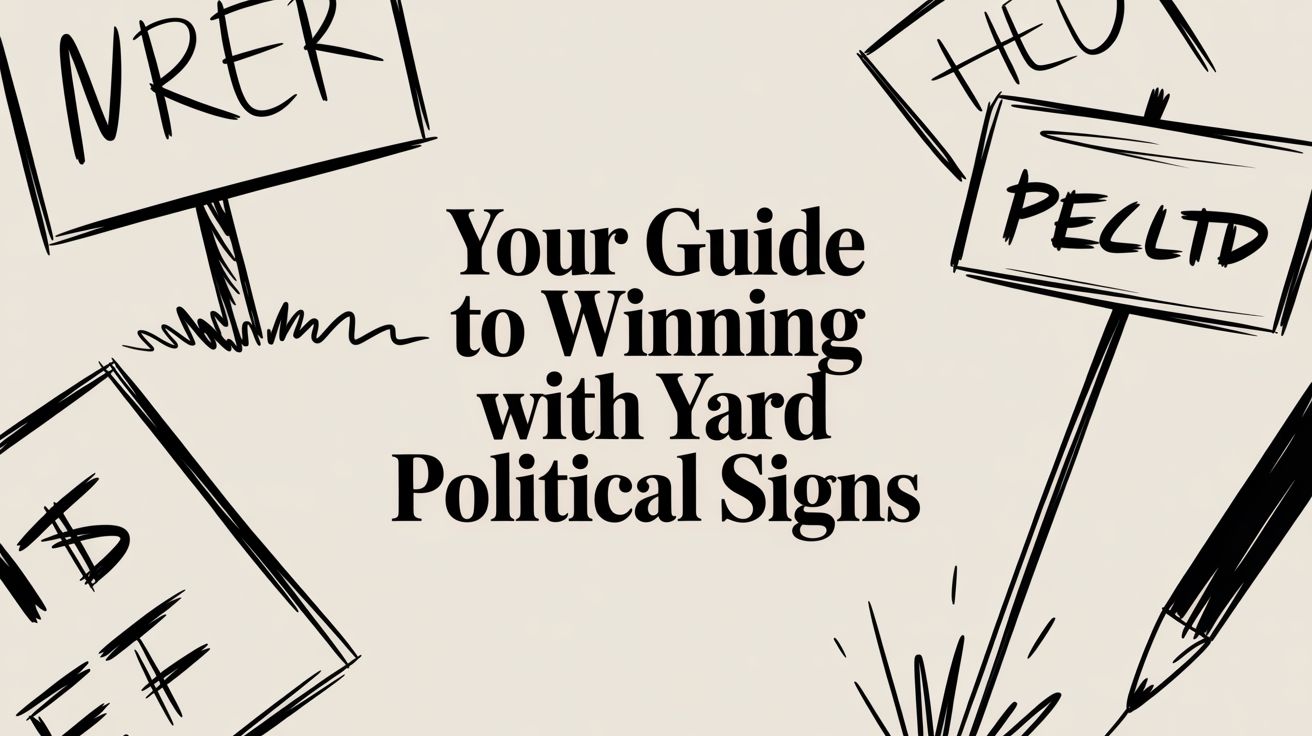 Your Guide to Winning with Yard Political Signs