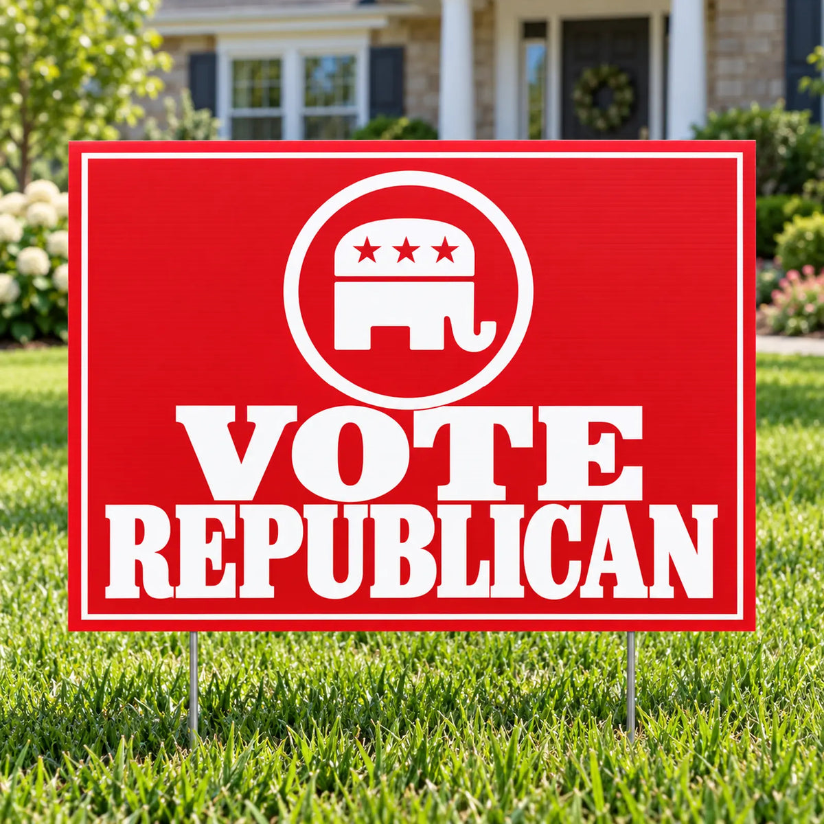 Republican Party - Classic Center Seal - Yardsigns.com YardSigns.com