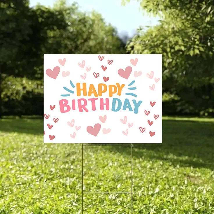 Birthday - Birthday Banner - YardSigns.com