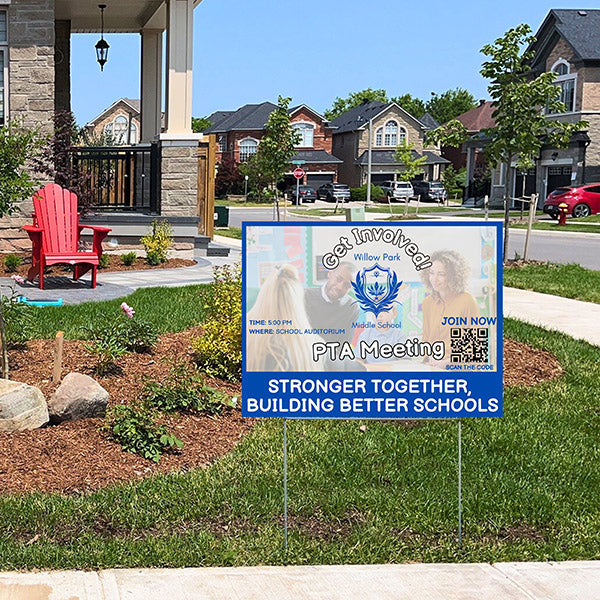 PTA - Get Involved! - YardSigns.com