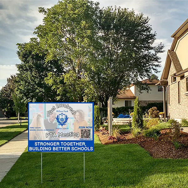 PTA - Get Involved! YardSigns.com