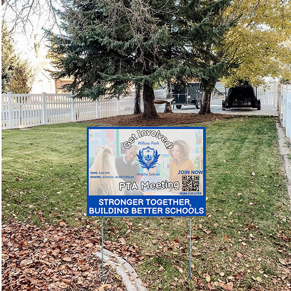 PTA - Get Involved! - YardSigns.com