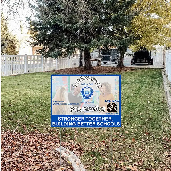 PTA - Get Involved! YardSigns.com