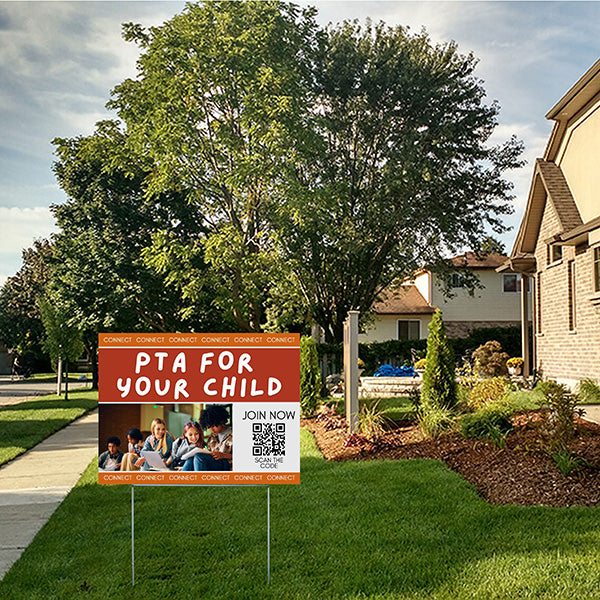PTA - For Your Child - YardSigns.com