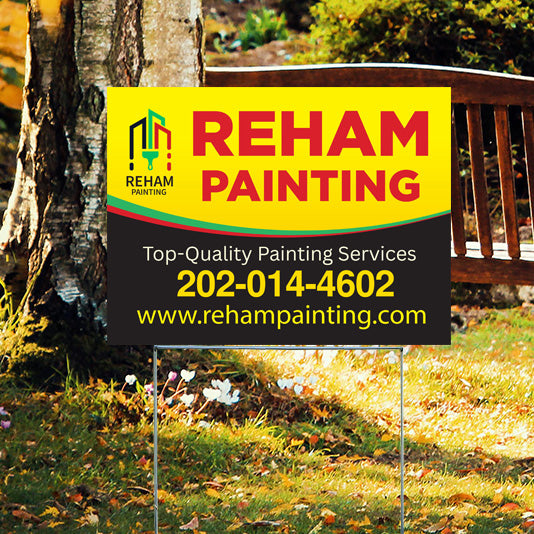 Painters Signs - Top Quality Painting Services - Reham Painting