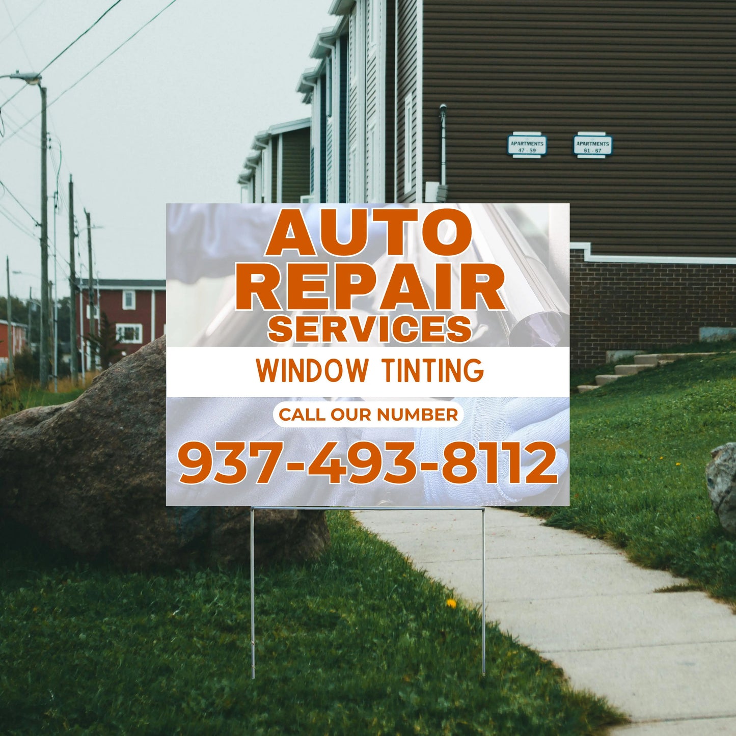 Auto Repair - Window Tinting YardSigns.com