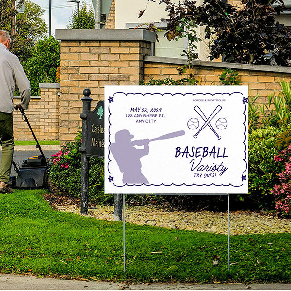 Baseball - Varsity - YardSigns.com