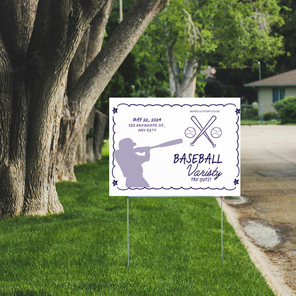 Baseball - Varsity - YardSigns.com