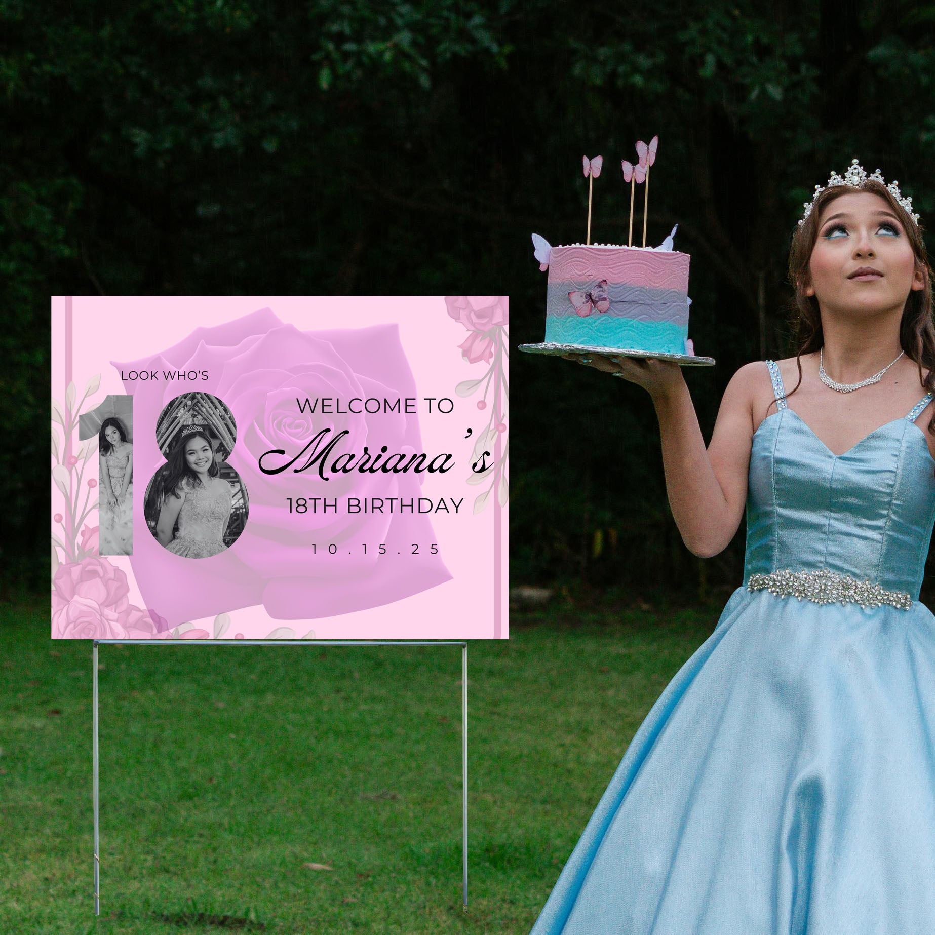 Special Events - Birthday Signs - 18th Birthday - YardSigns.com