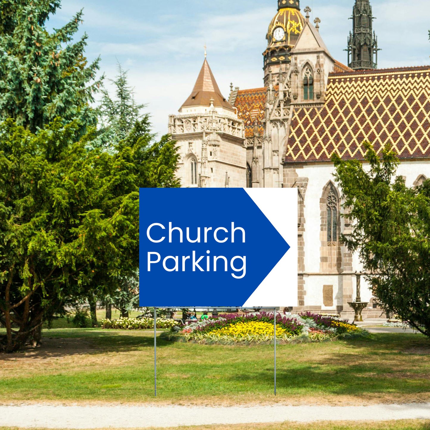 Church Signs - Parking