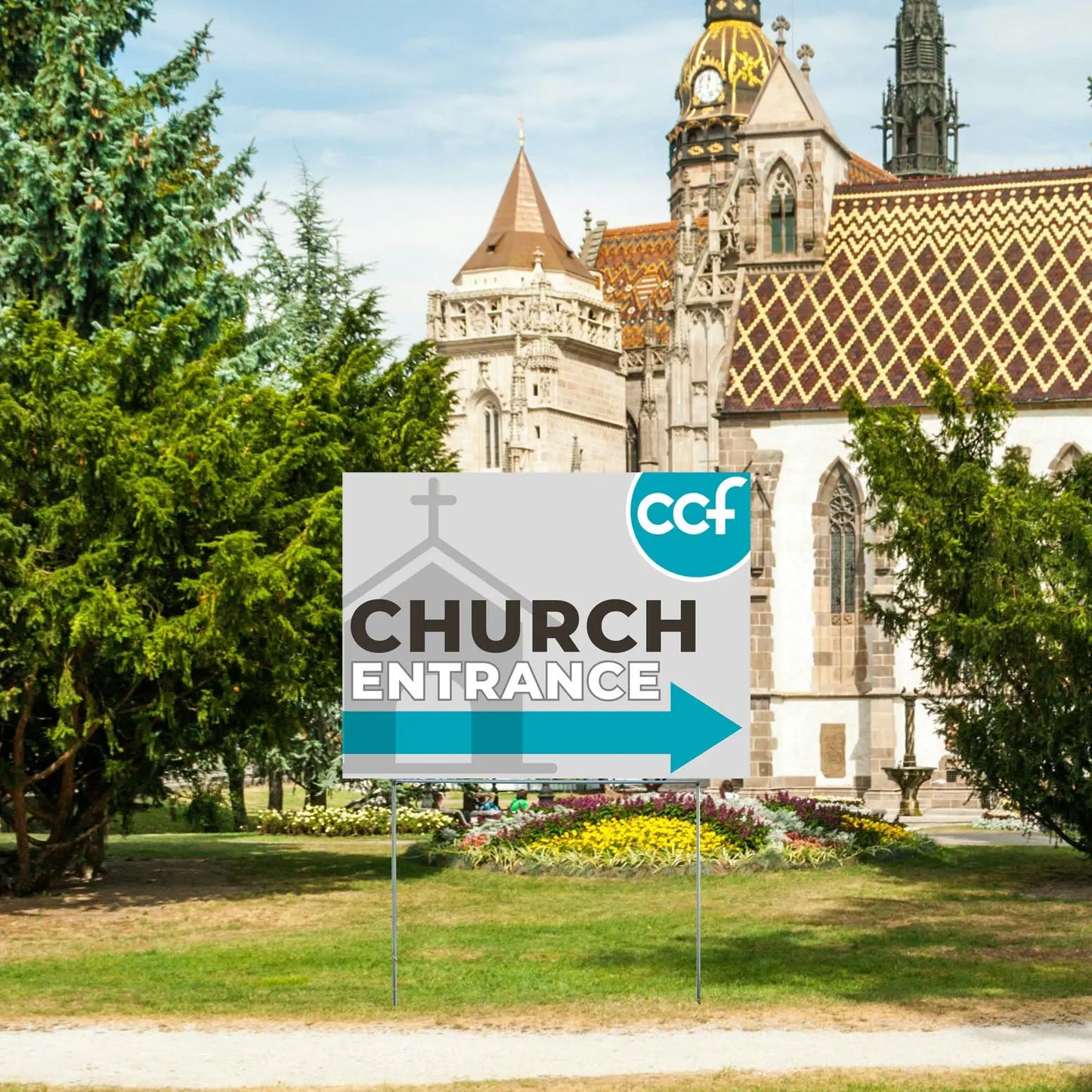 Other - Church Entrance YardSigns.com
