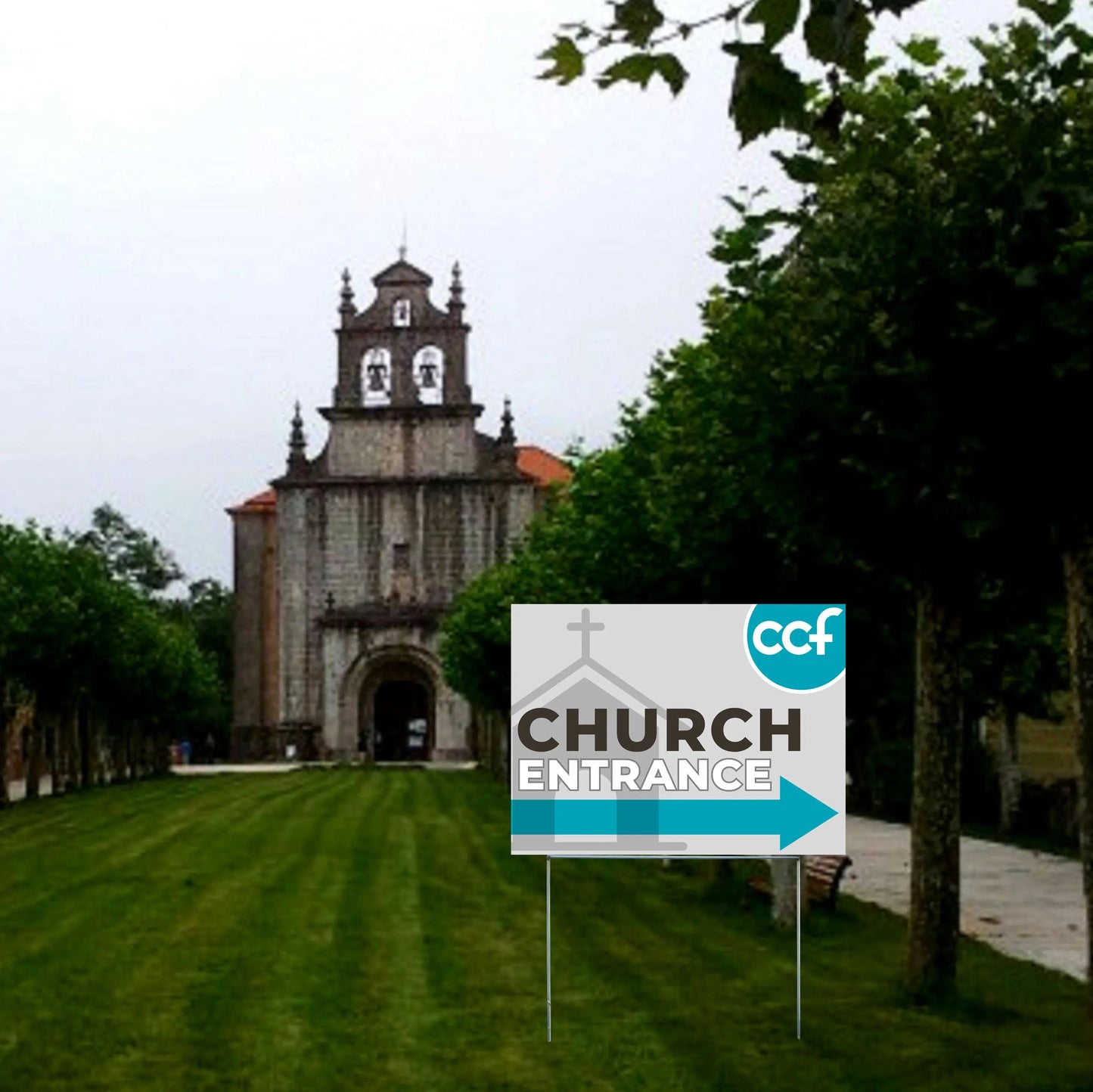 Other - Church Entrance YardSigns.com