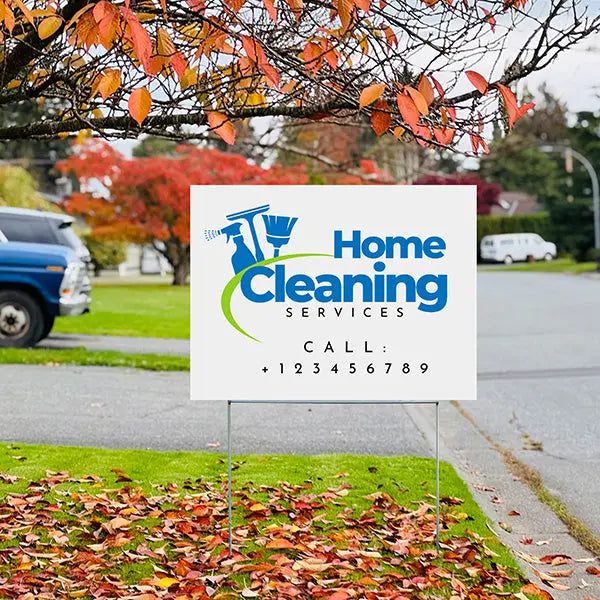 Cleaners/Maids Signs - Home Cleaning Branding YardSigns.com