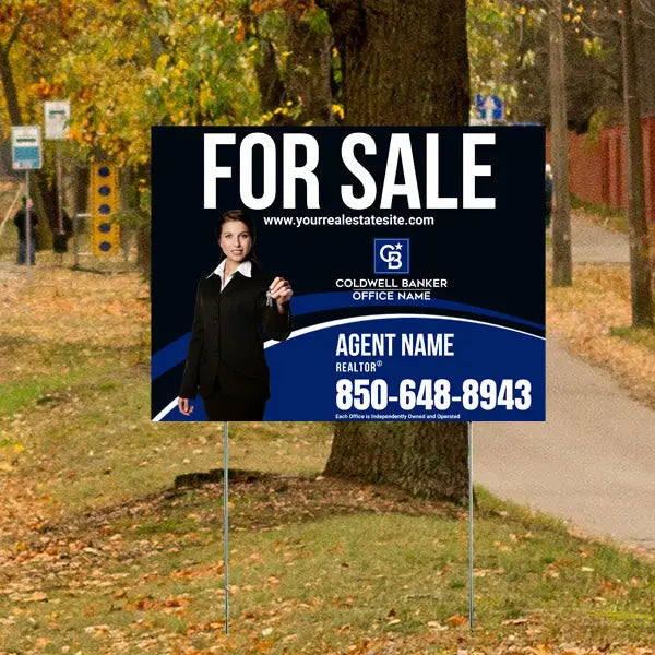 Real Estate - Coldwell Banker - For Sale 2 YardSigns.com