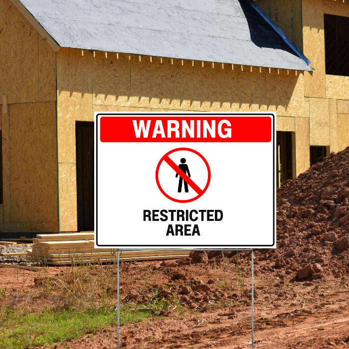 Danger Signs - Falling Debris - YardSigns.com