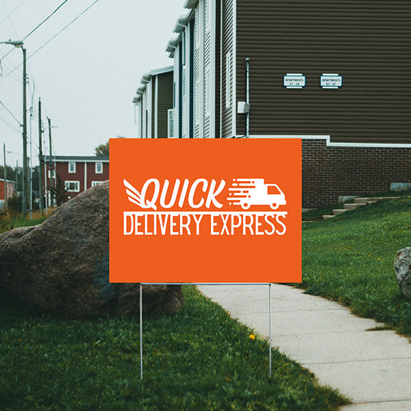 Delivery - Delivery Express - YardSigns.com