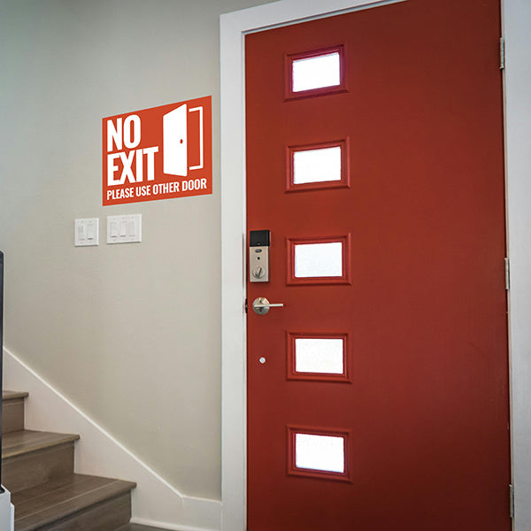 Directions - No Exit - YardSigns.com