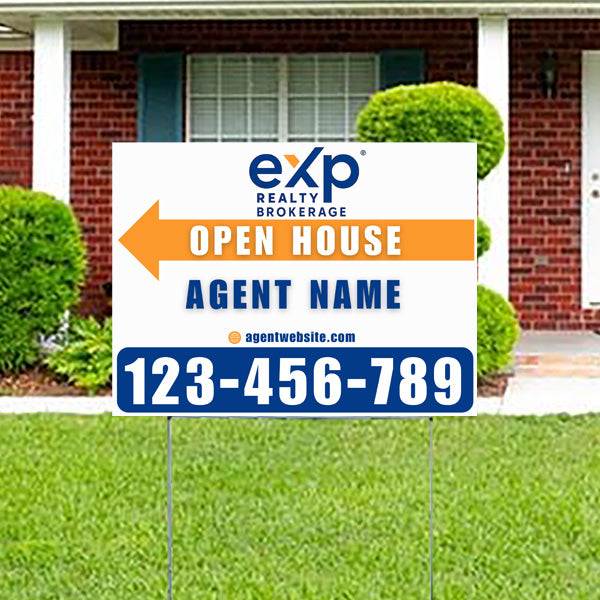 Real Estate - ExP Realty - Open House - Blue