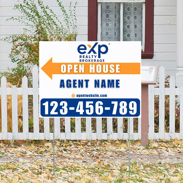 Real Estate - ExP Realty - Open House - Blue