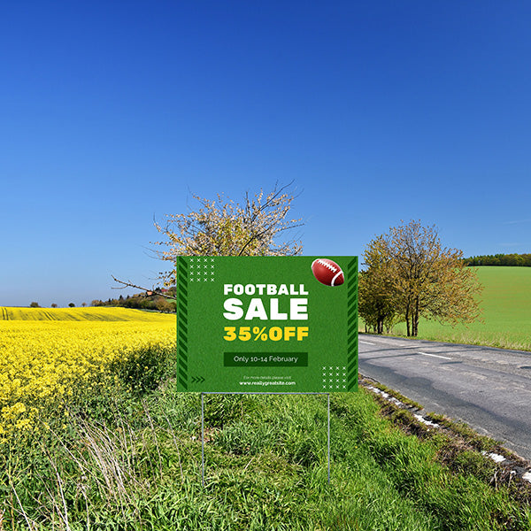 Football - Football Sale - YardSigns.com
