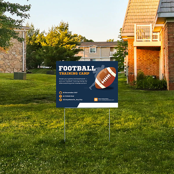 Football - Training Camp - YardSigns.com