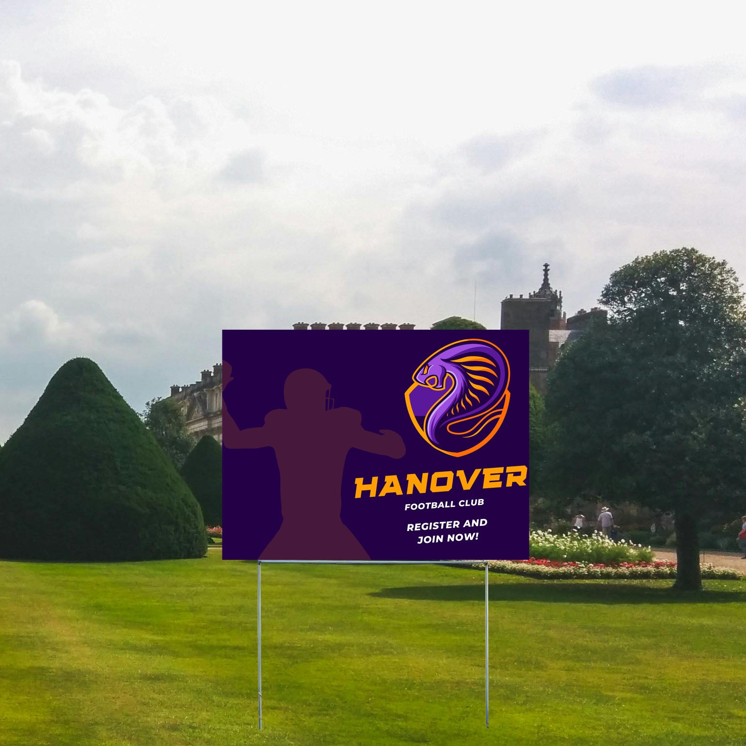 Football - Football Club - YardSigns.com