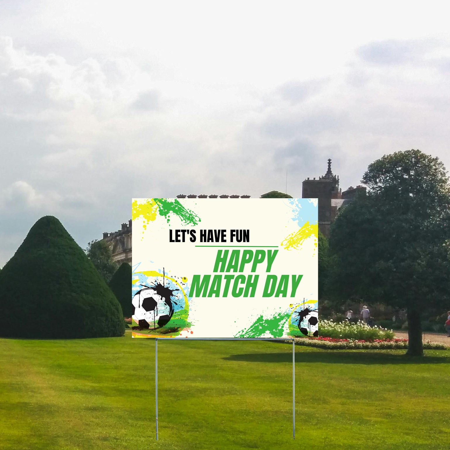 Soccer - Soccer Match - YardSigns.com