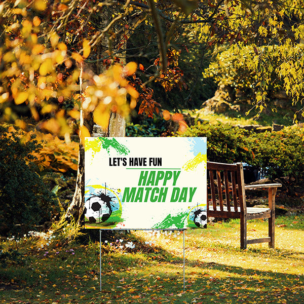 Soccer - Soccer Match - YardSigns.com