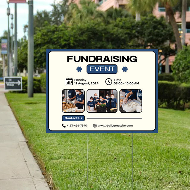 School Signs - Fundraiser - YardSigns.com