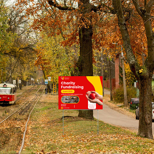 Special Events - Fundraising - Charity Fundraising Event - YardSigns.com