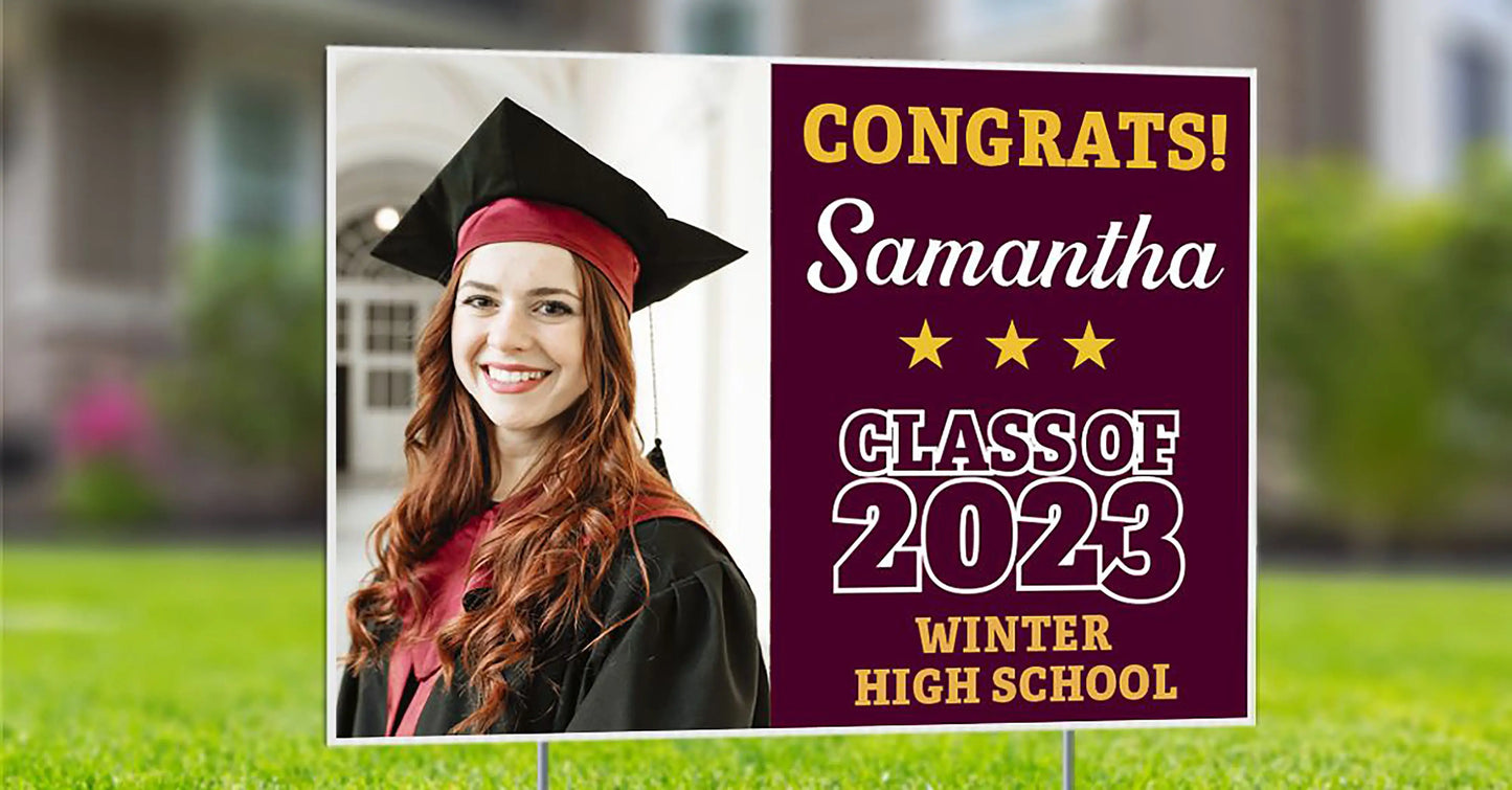 Graduation Signs - Congratulations YardSigns.com