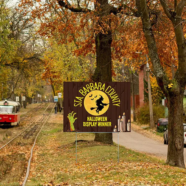 Holiday Signs - Halloween - Display Winner YardSigns.com