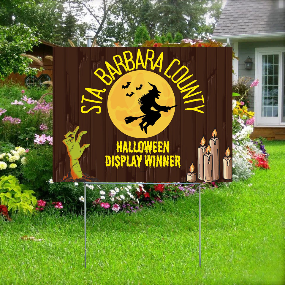 Holiday Signs - Halloween - Display Winner - YardSigns.com