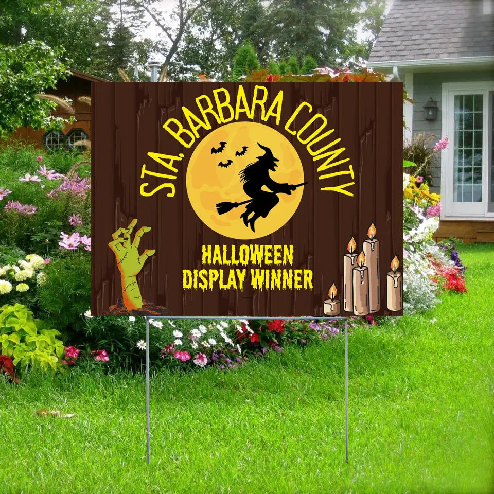 Holiday Signs - Halloween - Display Winner YardSigns.com