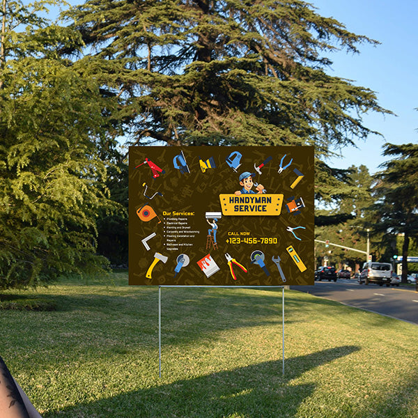Handyman Signs - Home and Repair Maintenance - YardSigns.com