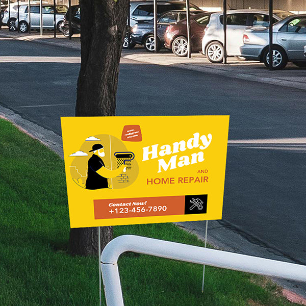 Handyman Signs - Immediate Home Repair - YardSigns.com