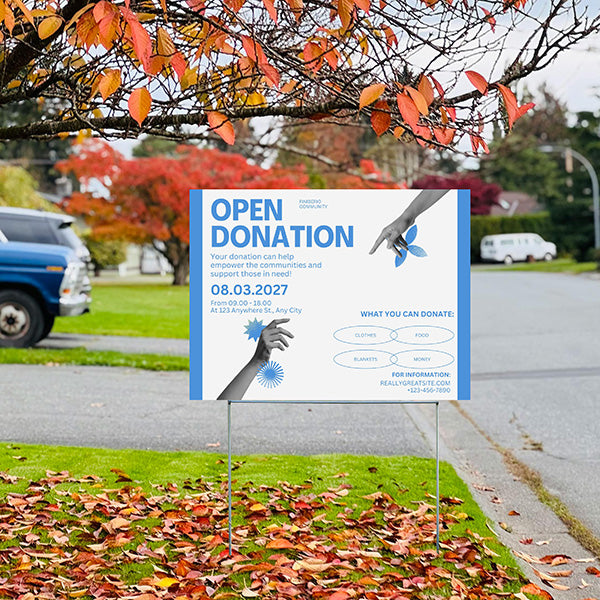 Help Wanted - Open Donation - YardSigns.com
