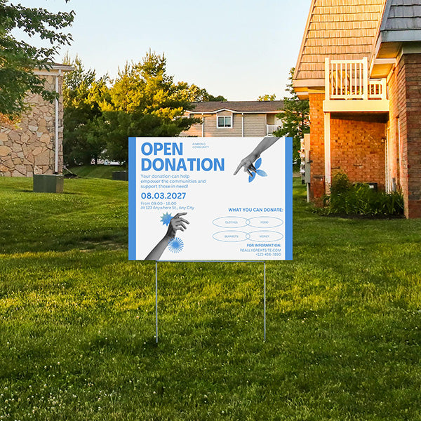 Help Wanted - Open Donation - YardSigns.com