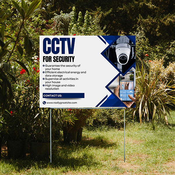 Home Security - Surveillance Cameras (CCTV) - YardSigns.com
