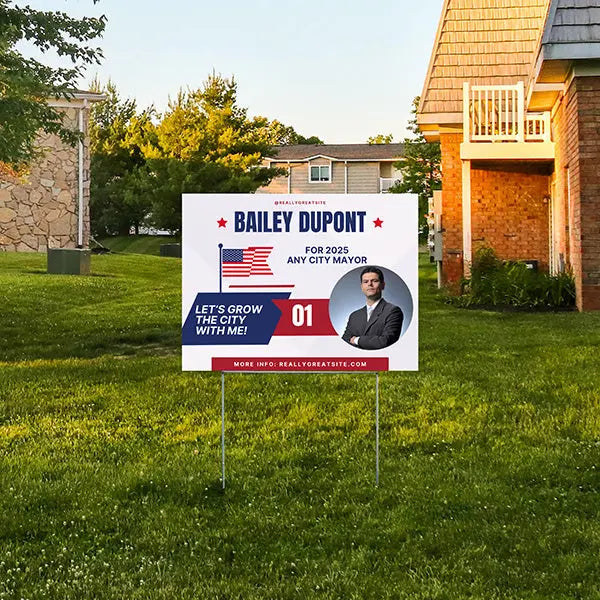 Mayor - Grow The City YardSigns.com
