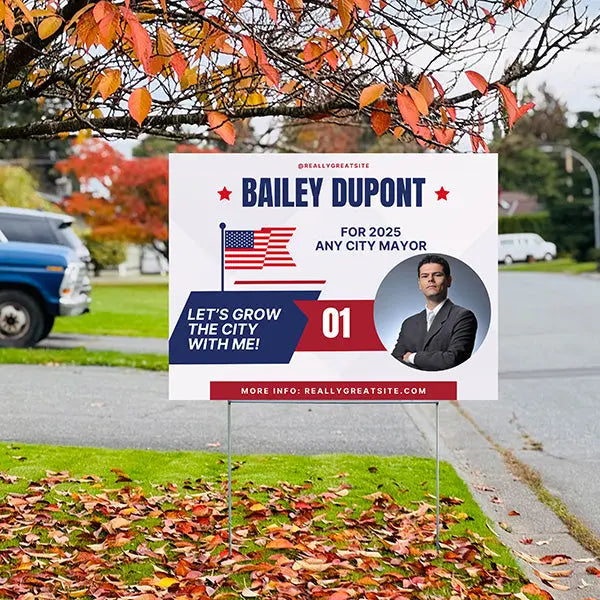 Mayor - Grow The City YardSigns.com
