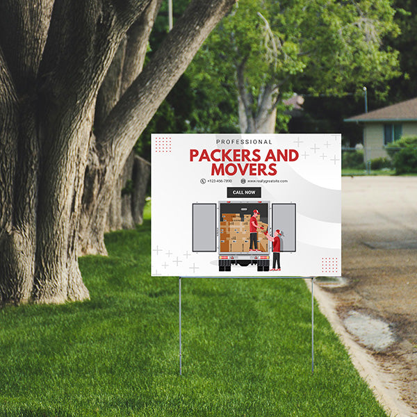 Movers - Furniture Disassembly and Reassembly - YardSigns.com