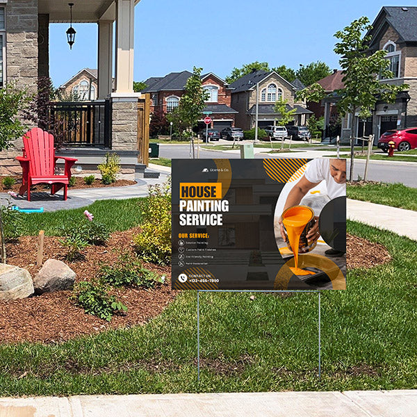 Painters Sign - Exterior Painting & Paint Restoration - YardSigns.com