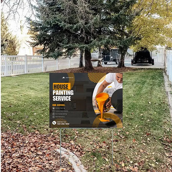 Painters Sign - Exterior Painting & Paint Restoration YardSigns.com