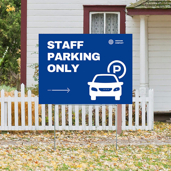 Parking - Staff Parking Only - YardSigns.com