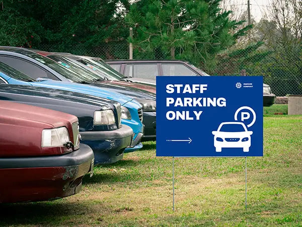 Parking - Staff Parking Only YardSigns.com