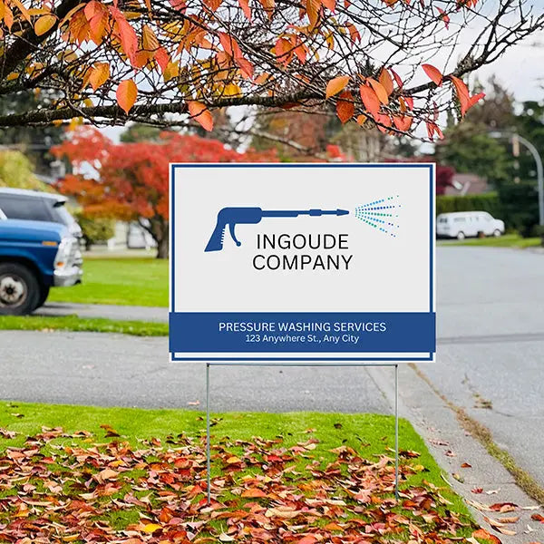 Pressure Washing - Concrete Cleaning YardSigns.com