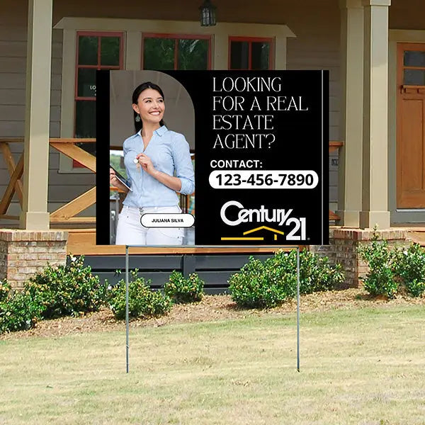 Real Estate - Century 21 - Looking for a Real Estate Agent? YardSigns.com